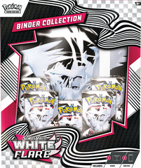Pokemon SV10.5 White Flare Binder Collection (Must be purchase even qtys with Black Binder)