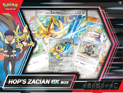 Pokemon Hop's Zacian ex Box (Pre-Allocated)