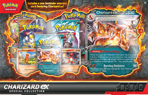 Pokémon 2025 Charizard ex Special Collection Box (PRE-ORDER, ALLOCATED)