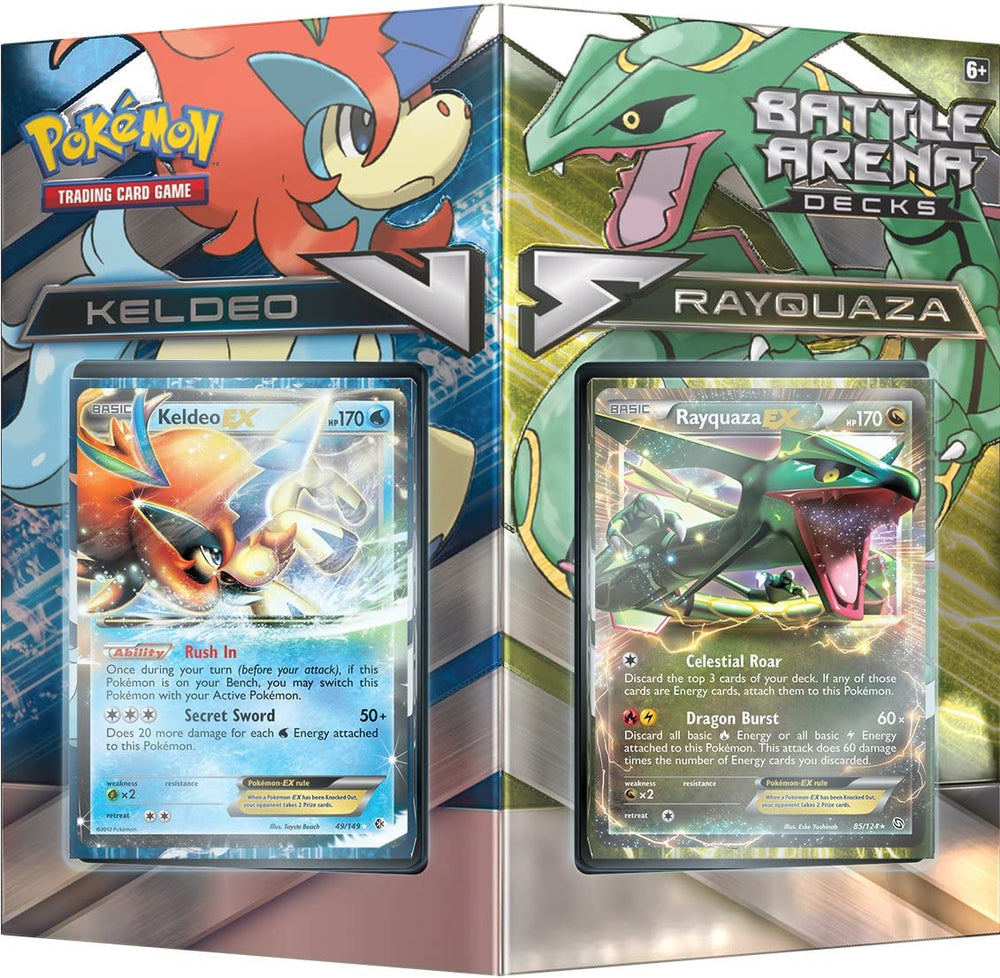 Pokemon Rayquaza vs Keldeo Battle Arena Duel Deck