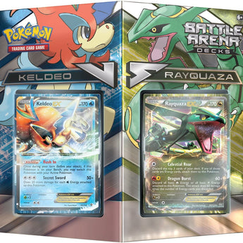 Pokemon Rayquaza vs Keldeo Battle Arena Duel Deck