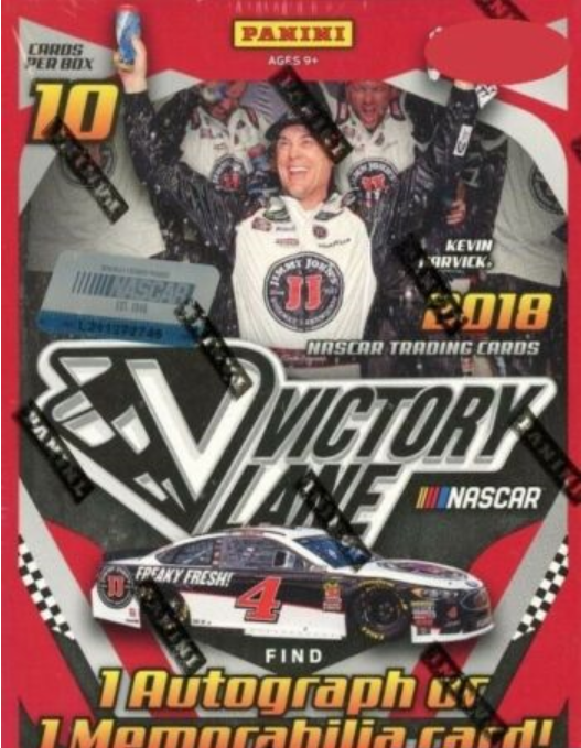 2018 Panini Racing Victory Lane Blaster Box