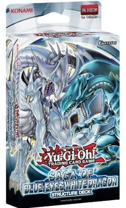YGO Saga of Blue Eyes White Dragon Unlimited Structure Deck (Display)