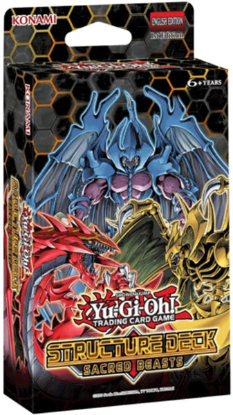 YGO Sacred Beasts Structure Deck Display