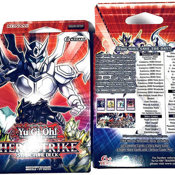 YGO Hero Strike Structure Deck Display (8) (Unlimited)