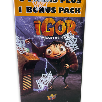 Upper Deck 2008 Igor (Movie) Trading Card Factory Blaster Box