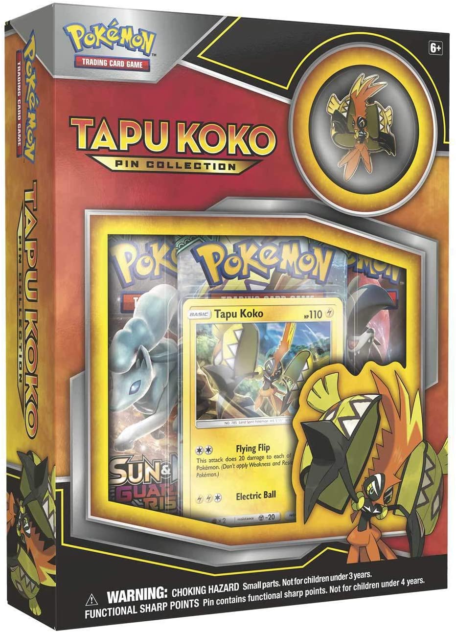 Pokemon Box Set - Tapu Koko Pin Collection