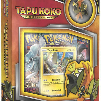 Pokemon Box Set - Tapu Koko Pin Collection