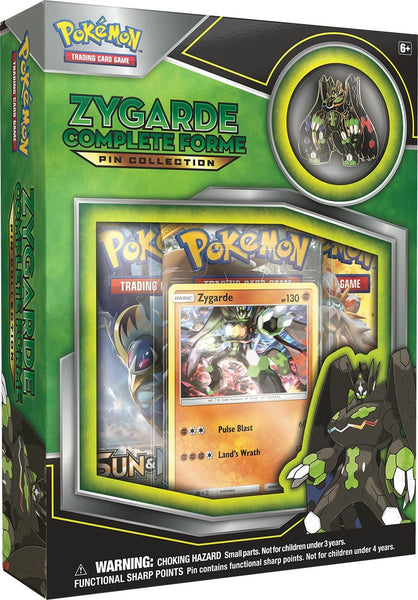 Pokemon box - Zygarde Forme Pin