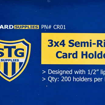 SafTGard Semi-Rigid 3x4 Card Holders