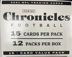 2021 Panini Chronicles Football Fat Pack Box