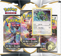 Pokemon 3Pk Blister - SWSH2 Rebel Clash