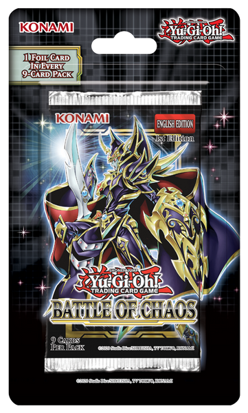 YGO Battle of Chaos 1st Edition Blister Pack
