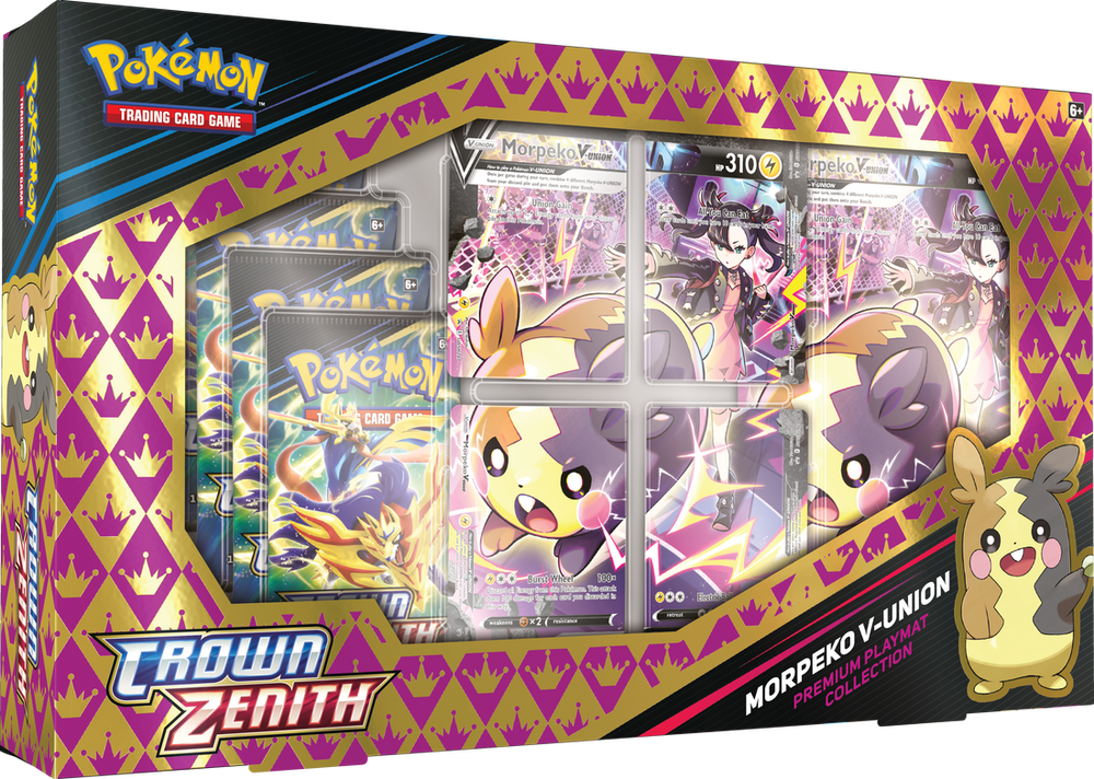 Pokemon SWSH12.5 Crown Zenith Premium Playmat Collection (Morpeko V-Union)