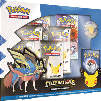 Pokemon Celebrations Deluxe Pin Collection (Multiples of 6)