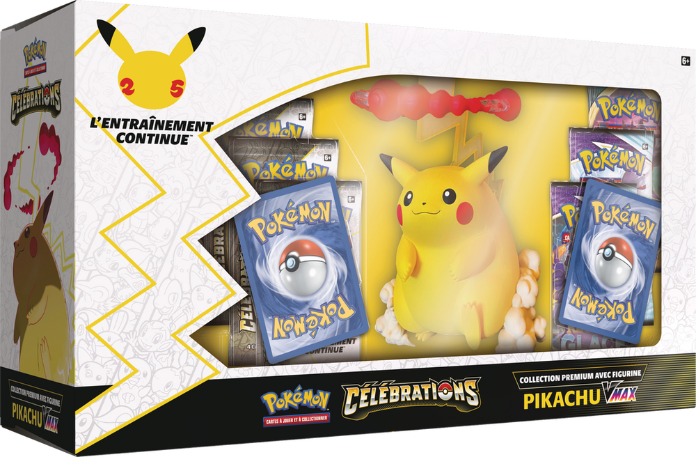 Pokemon Celebrations Pikachu VMAX Premium Figure Collection (Multiples of 6)