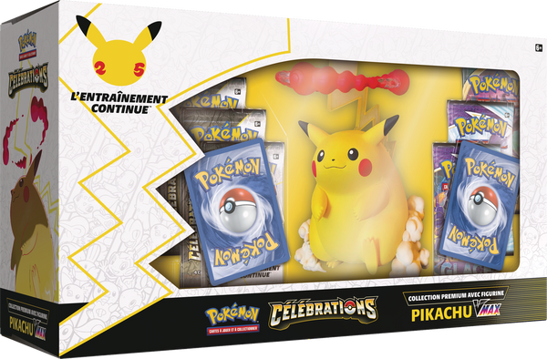 Pokemon Celebrations Pikachu VMAX Premium Figure Collection (Multiples of 6)