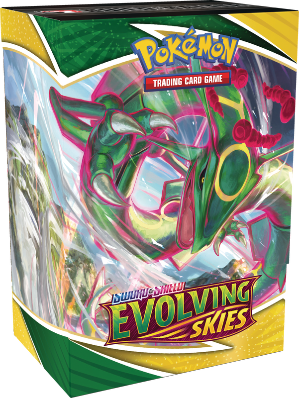 Pokemon SWSH7 Evolving Skies Build & Battle Display
