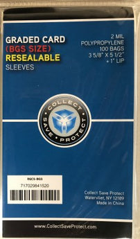 Graded Reseal 3 5/8 Bag - 100 CT (BGS)