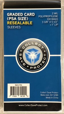 Graded Reseal 3 3/8  Bag - 100 CT (PSA)