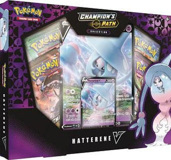 Pokemon Champion's Path Hatterene Box Set