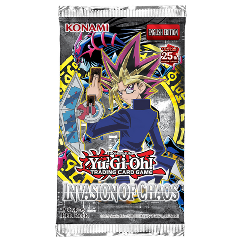 YGO Organized Play (OP) Pack (200ct): 25th Anniversary Invasion of Chaos