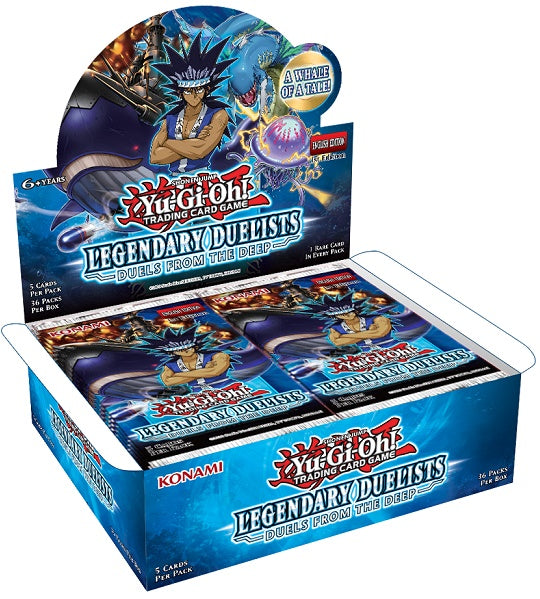 YGO Organized Play (OP) Pack (200ct) Box: Duels from the Deep 1st Edition