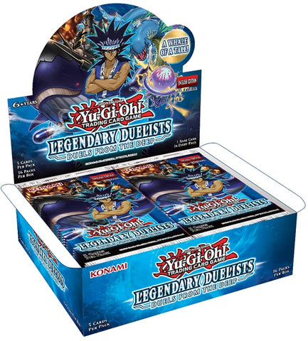 YGO Organized Play (OP) Pack (200ct) Box: Duels from the Deep 1st Edition