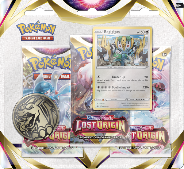 Pokemon SWSH11 Lost Origin 3-Pack Blister