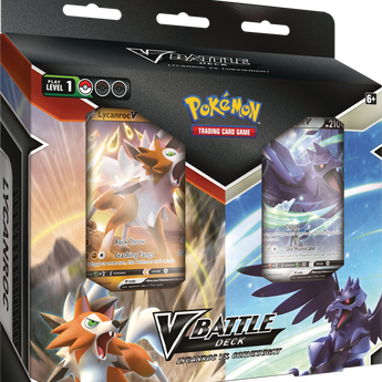 Pokemon Battle Decks: Lycanroc vs Corviknight Bundle (Multiples of 6)