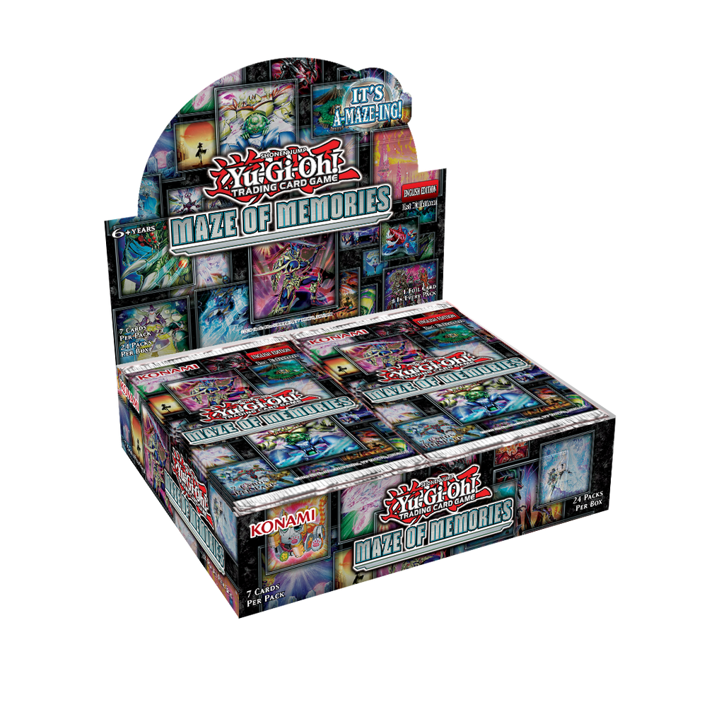YGO Organized Play (OP) Pack (200ct) Box: Maze of Memories 1st Edition