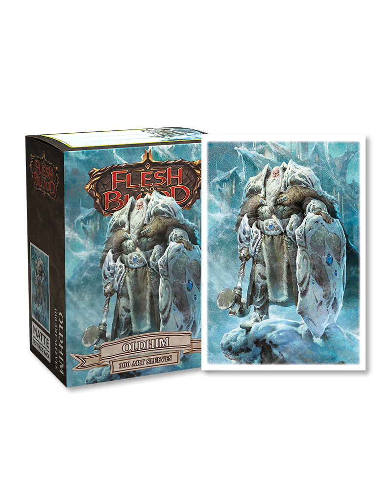 Flesh and Blood Sleeves (100ct): Matte Art - Oldhim ($7.00/each MOQ: 10)