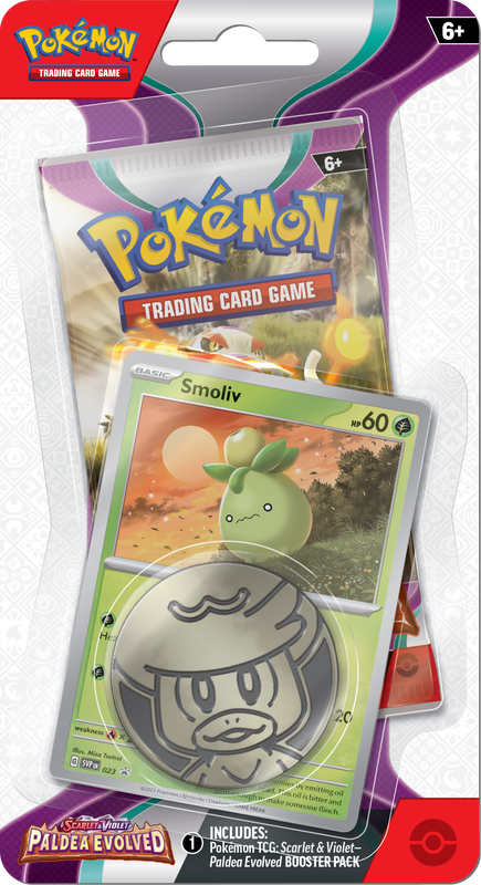 Pokemon SV2 Paldea Evolved Checklane Blister – Prince Distribution