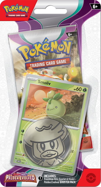 Pokemon SV2 Paldea Evolved Checklane Blister
