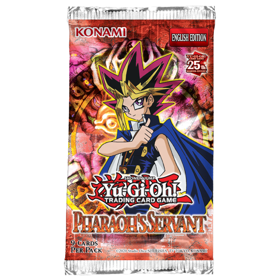 YGO Organized Play (OP) Pack (200ct): Pharaoh's Servant 25th Anniversary