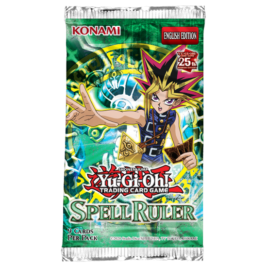 YGO Organized Play (OP) Pack (200ct): Spell Ruler 25th Anniversary