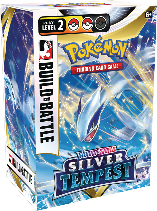 Pokemon SWSH12 Silver Tempest Build & Battle Box Display