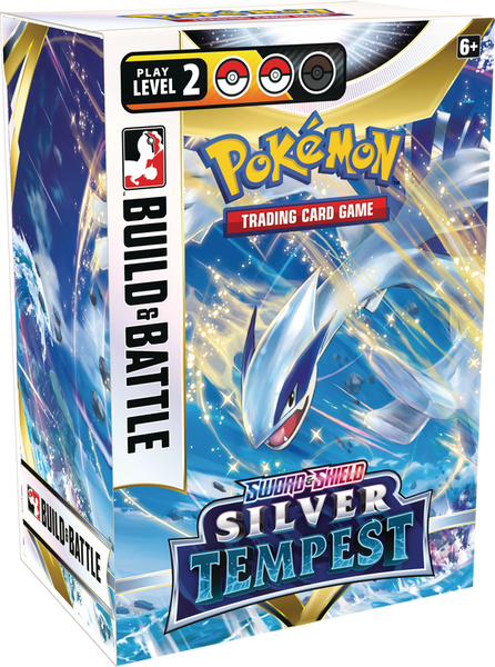 Pokemon SWSH12 Silver Tempest Build & Battle Box Display