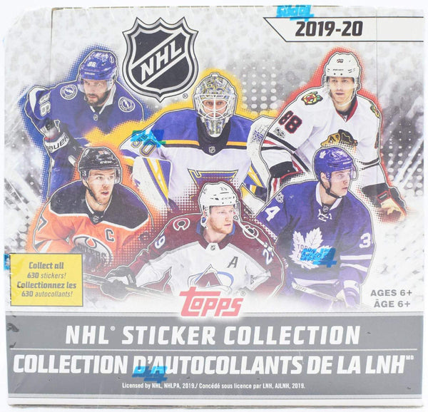 19/20 Topps Hockey Sticker Box (50 Pack Box)