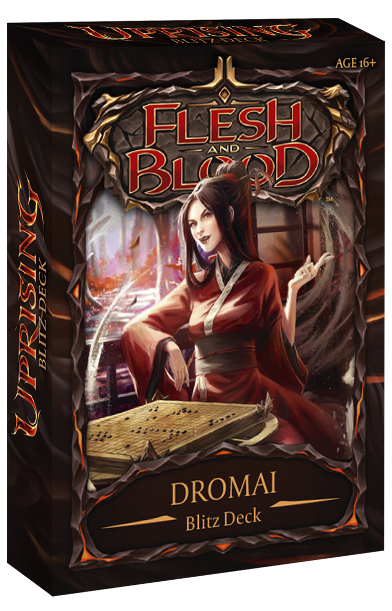 Flesh and Blood: Uprising Blitz Deck Display