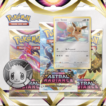Pokemon SWSH10 Astral Radiance 3-Pack Blister (Multiples of 24)