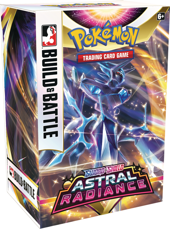 Pokemon SWSH10 Astral Radiance Build & Battle Inner box
