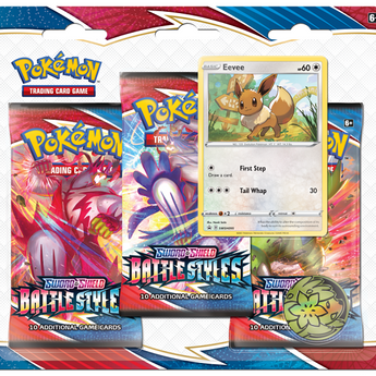 Pokemon 3pk Blister - SWSH5 Battle Styles