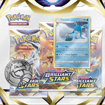 Pokemon SWSH9 Brilliant Stars 3-Pack Blister (Multiples of 24)