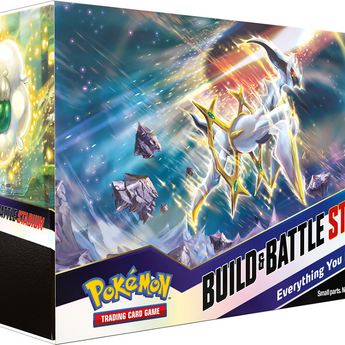 Pokemon SWSH9 Brilliant Stars Build & Battle Stadium (12 BRILLIANT BOOSTER PACKS!)