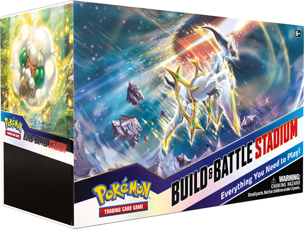 Pokemon SWSH9 Brilliant Stars Build & Battle Stadium (12 BRILLIANT BOOSTER PACKS!)