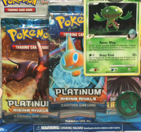 Pokemon 3pk Blister - Platinum Rising Rivals, Carnivine