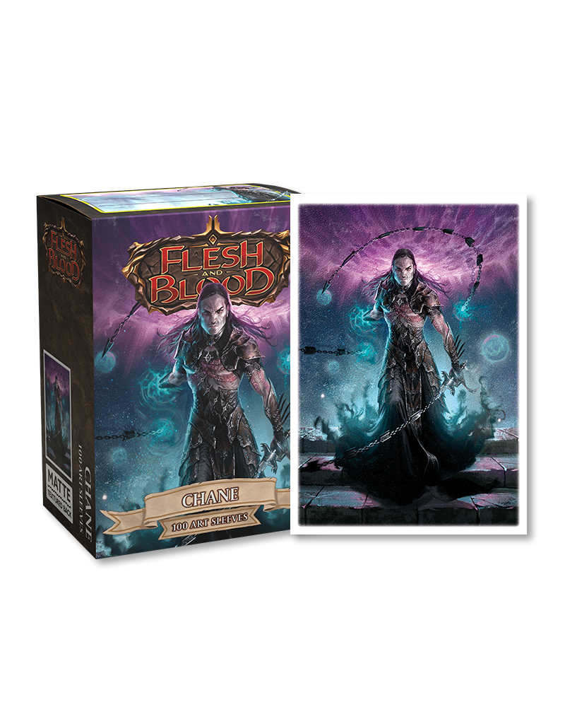 Flesh and Blood Sleeves (100ct): Matte Art - Chane ($7.00/each MOQ: 10)