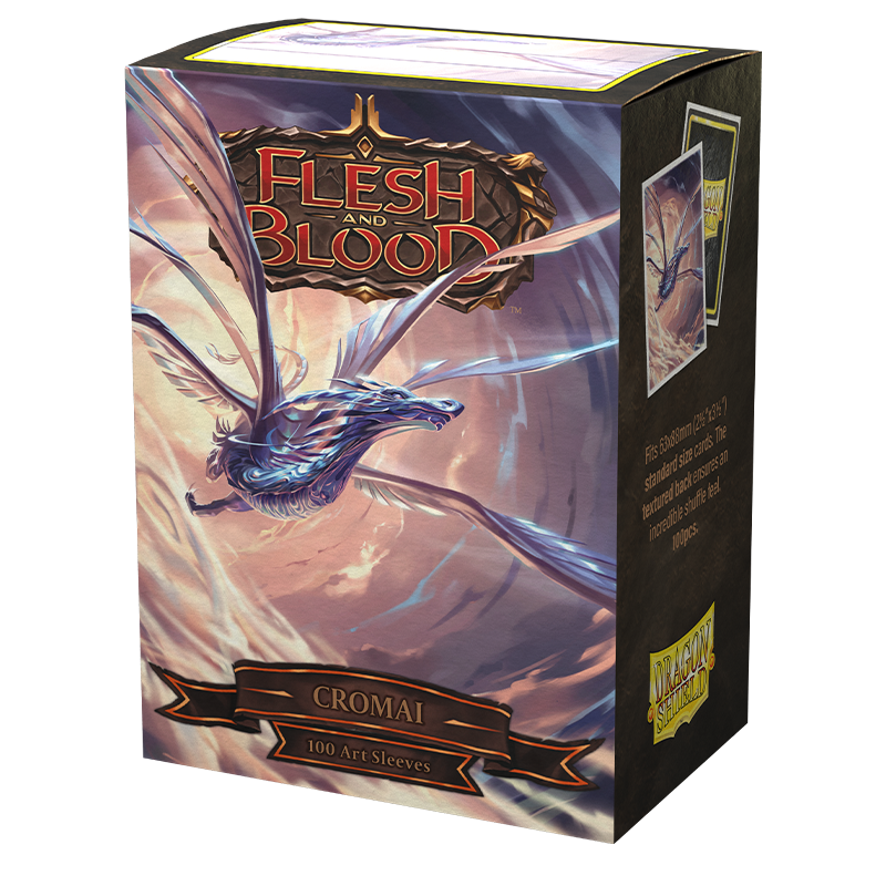 Flesh and Blood Sleeves (100ct): Matte Art - Cromai ($7.00/each MOQ: 10)