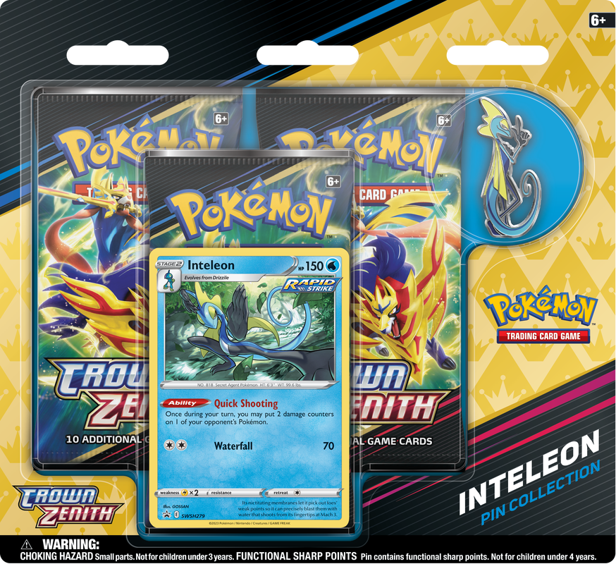 Pokemon SWSH12.5 Crown Zenith Pin Collection